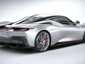 Pininfarina Battista 2020 3D Model