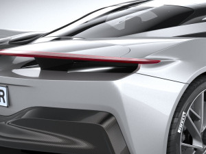 Pininfarina Battista 2020 3D-Modell