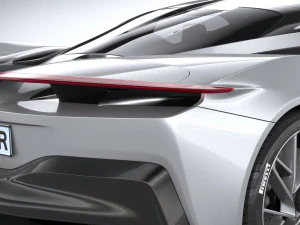 Pininfarina Battista 2020 3D Model