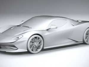 Pininfarina Battista 2020 3D Model