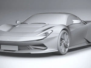 Pininfarina Battista 2020 3D Model
