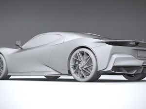 Pininfarina Battista 2020 3D-Modell