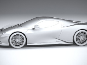 Pininfarina Battista 2020 3D-Modell