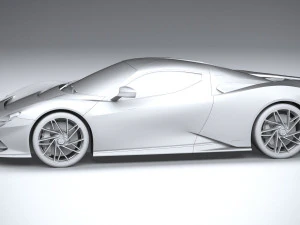 Pininfarina Battista 2020 3D Model