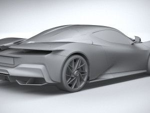 Pininfarina Battista 2020 3D-Modell