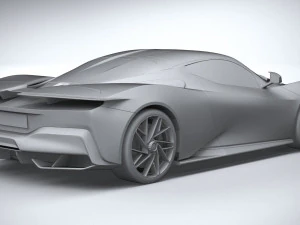 Pininfarina Battista 2020 3D Model