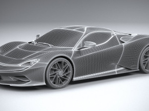 Pininfarina Battista 2020 3D-Modell