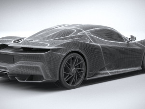 Pininfarina Battista 2020 3D-Modell