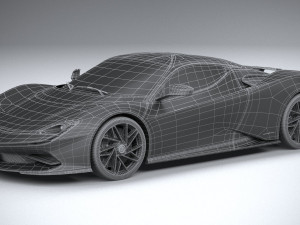 Pininfarina Battista 2020 3D-Modell