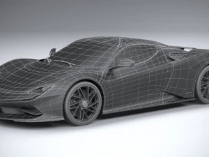 Pininfarina Battista 2020 3D Model