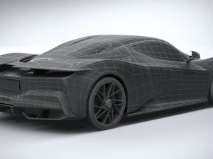 Pininfarina Battista 2020 3D Model