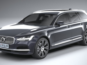 Volvo V90 Estate 2020 Modello 3D