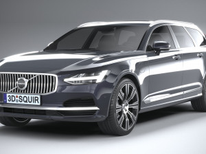 Volvo V90 Estate 2020 Modello 3D