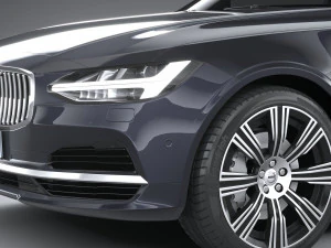 Volvo V90 Estate 2020 3D Model