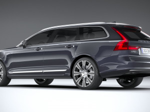 Volvo V90 Estate 2020 Modello 3D