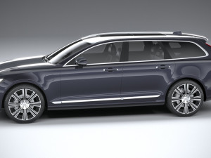 Volvo V90 Estate 2020 Modello 3D