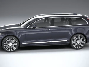 Volvo V90 Estate 2020 3D Model