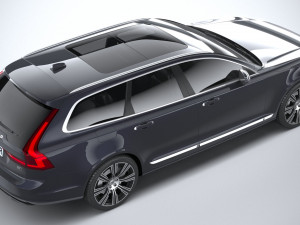 Volvo V90 Estate 2020 Modello 3D