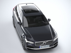 Volvo V90 Estate 2020 Modello 3D