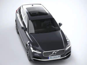 Volvo V90 Estate 2020 3D Model