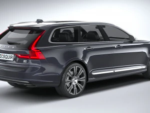Volvo V90 Estate 2020 3D Model