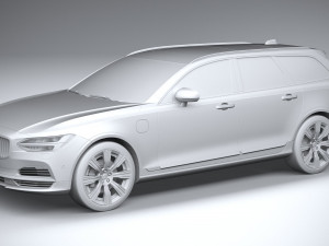 Volvo V90 Estate 2020 Modello 3D