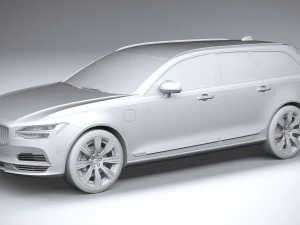 Volvo V90 Estate 2020 3D Model