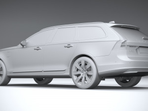 Volvo V90 Estate 2020 Modello 3D