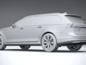 Volvo V90 Estate 2020 3D Model
