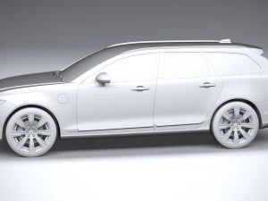 Volvo V90 Estate 2020 3D Model