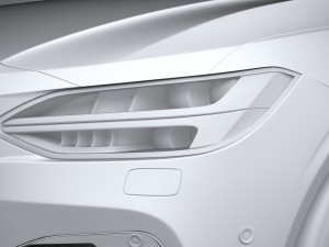 Volvo V90 Estate 2020 Modello 3D