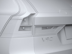 Volvo V90 Estate 2020 Modello 3D