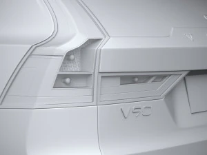 Volvo V90 Estate 2020 3D Model