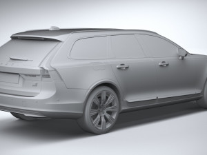 Volvo V90 Estate 2020 Modello 3D
