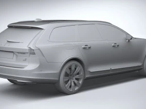 Volvo V90 Estate 2020 3D Model