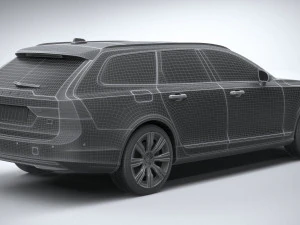Volvo V90 Estate 2020 3D Model