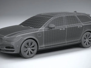 Volvo V90 Estate 2020 3D Model