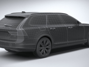 Volvo V90 Estate 2020 Modello 3D
