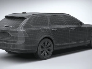 Volvo V90 Estate 2020 3D Model