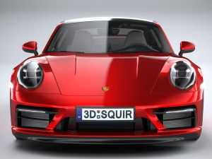 Porsche 911 Carrera Aerokit 2020 3D 모델
