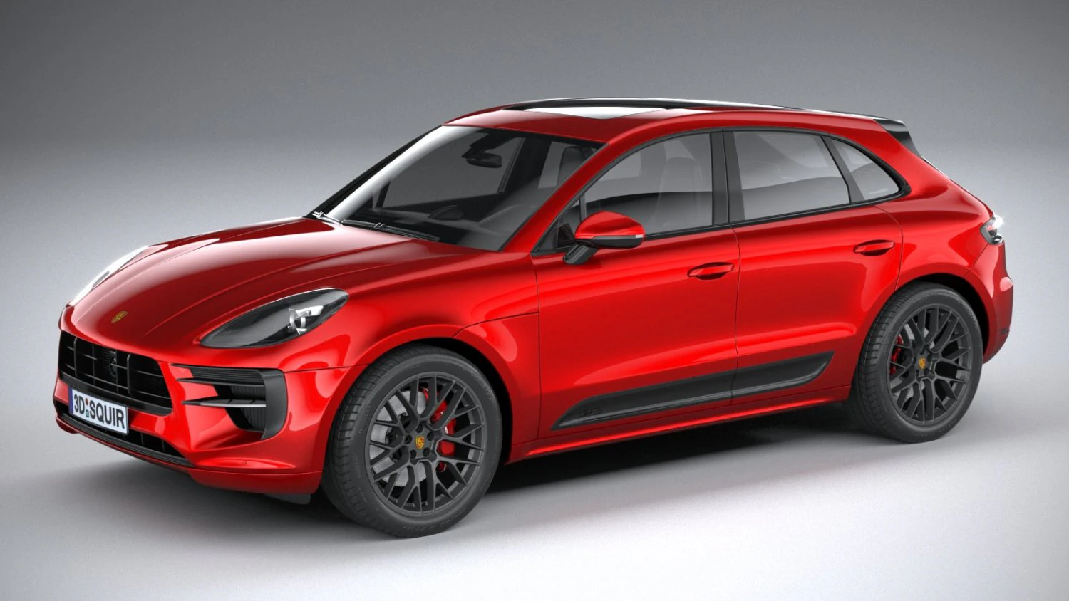 Porsche Macan GTS 2020 3D Model .c4d .max .obj .3ds .fbx .stl .blend 