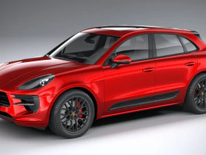 Porsche Macan GTS 2020 3D Model