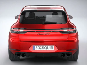 Porsche Macan GTS 2020 3D Model