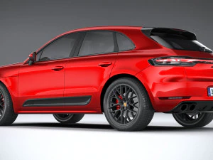 Porsche Macan GTS 2020 3D Model