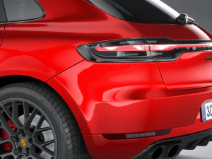 Porsche Macan GTS 2020 3D Model