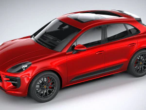 Porsche Macan GTS 2020 3D Model