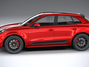 Porsche Macan GTS 2020 3D Model