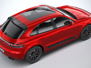 Porsche Macan GTS 2020 3D Model