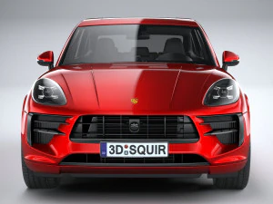Porsche Macan GTS 2020 3D Model