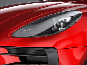Porsche Macan GTS 2020 3D Model